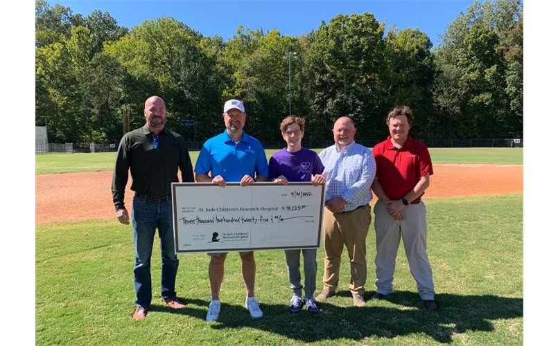 GBL Presents Check for $3,225 To St. Jude