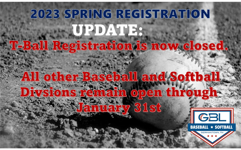 2023 Spring Registration