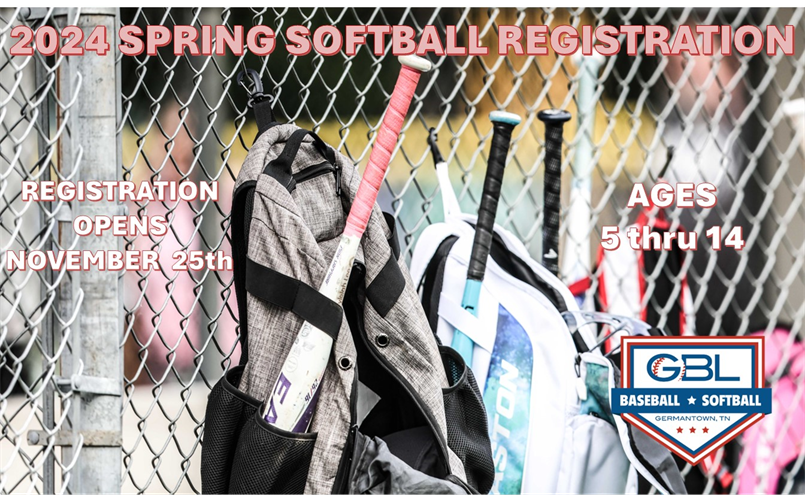 2024 SPRING SOFTBALL REGISTRATION