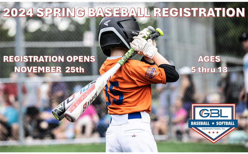 2024 SPRING BASEBALL REGISTRATON