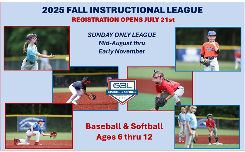 2025 GBL FALL INSTRUCTIONAL LEAGUE